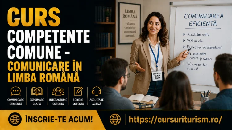 Curs Curs Competențe Comune - Comunicare în Limba Română